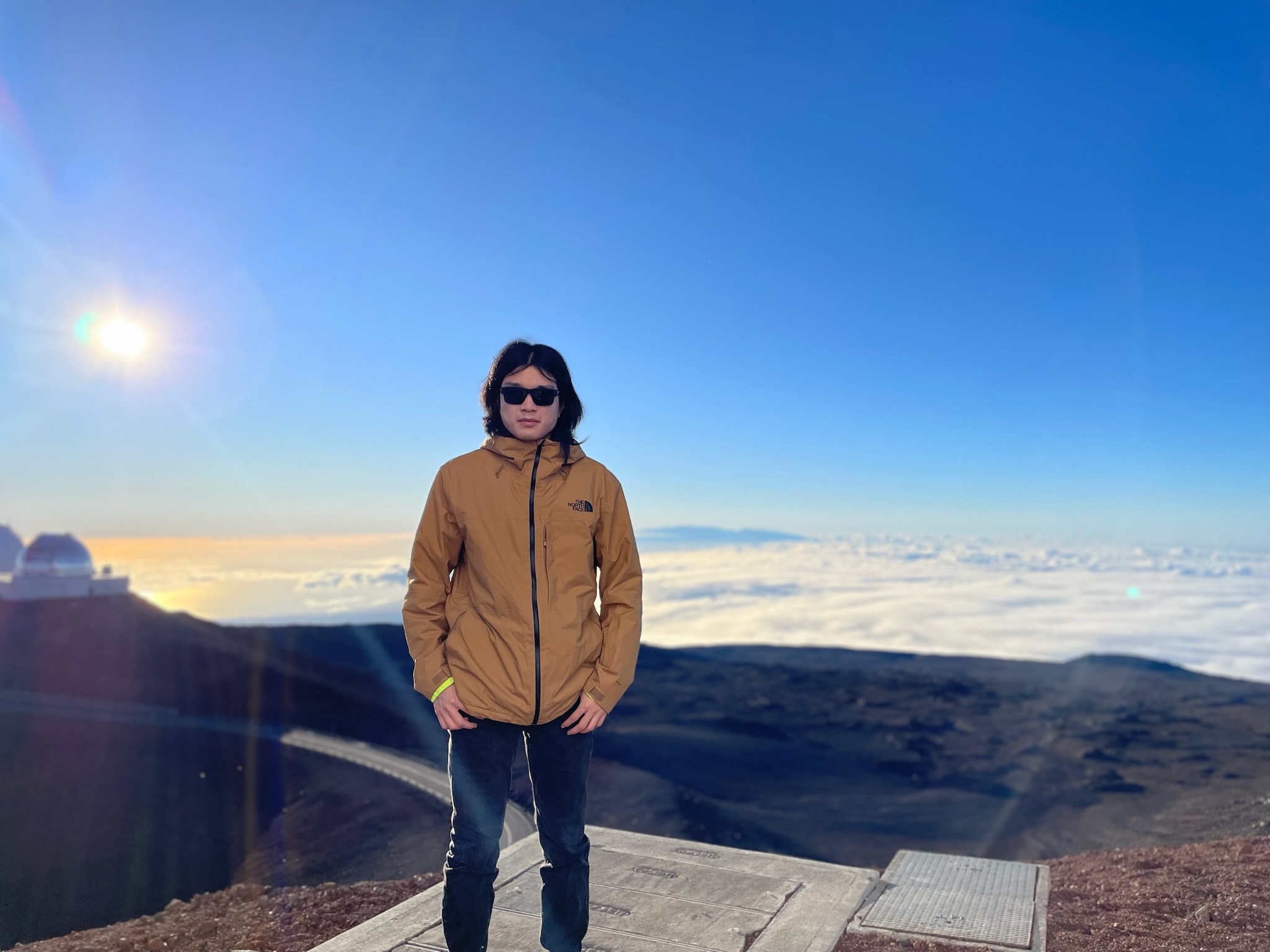 Me on the summit of Mauna Kea